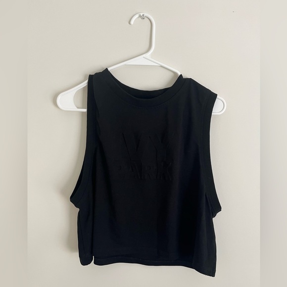 Ivy Park All Black Sleeveless Crop - Picture 5 of 5